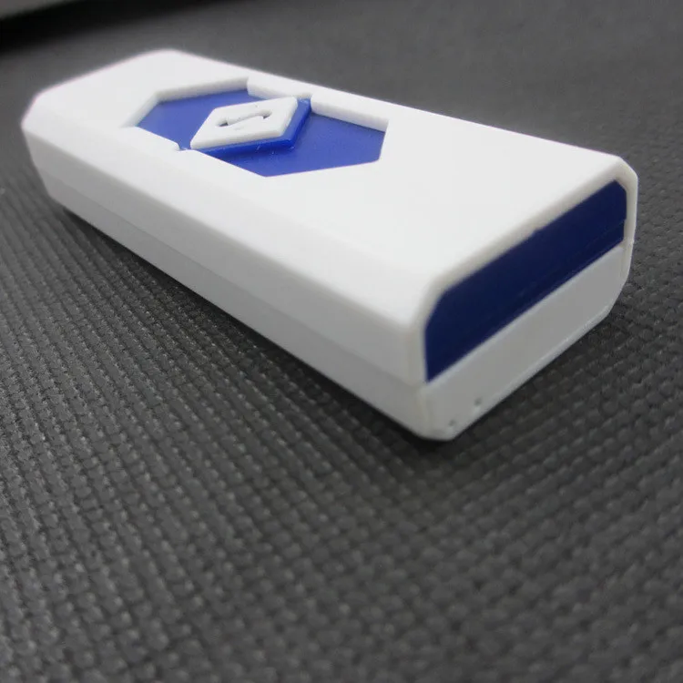 

Hot Selling Windproof Electronic USB Rechargeable Lighter, 12 colors available for usb lighter