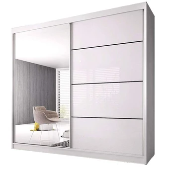 Modern Bedroom Uv High Gloss Wooden Wardrobe Sliding Door Wardrobe With Mirror Buy Bedroom Wardrobe Wooden Wardrobe Sliding Door Bedroom Wardrobe