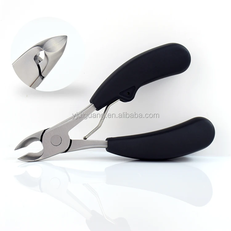 

5.1 Inch Precision Toe nail Nippers for Thick or Ingrown Toenails Tool, Silvery;customized