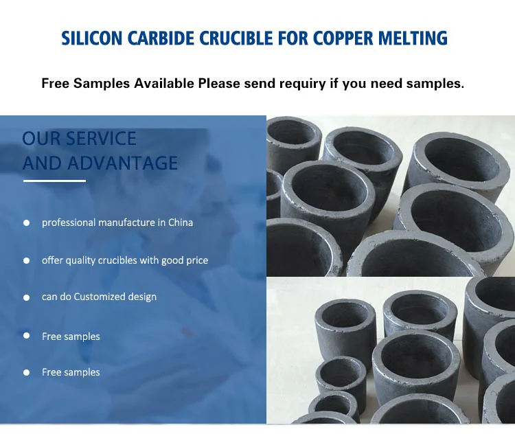 supplier manufacturer silicon carbide crucible