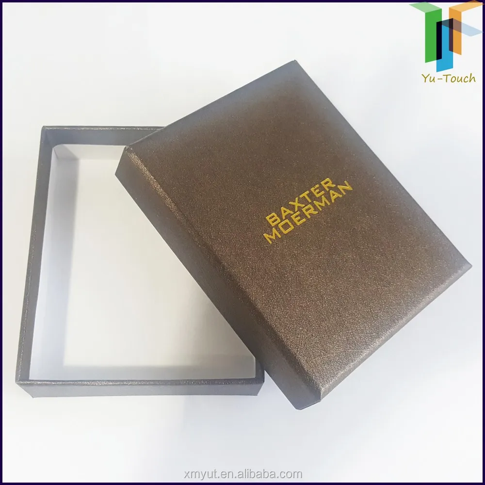 Packaging Box for Jewelry Box and Watch Box Packaging Christmas Gift Paper Paperboard Recyclable