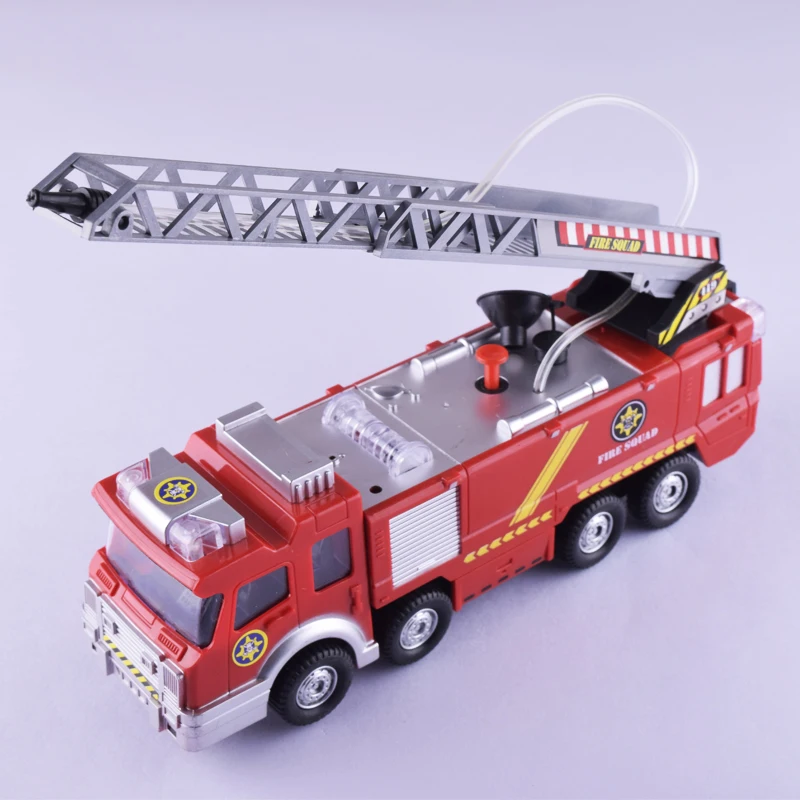 blue fire truck toy