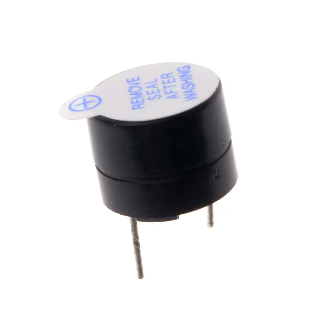 50-Pack 5V Active Magnetic Buzzer – 12mm Continuous Long Beep Tone Alarm Ringer