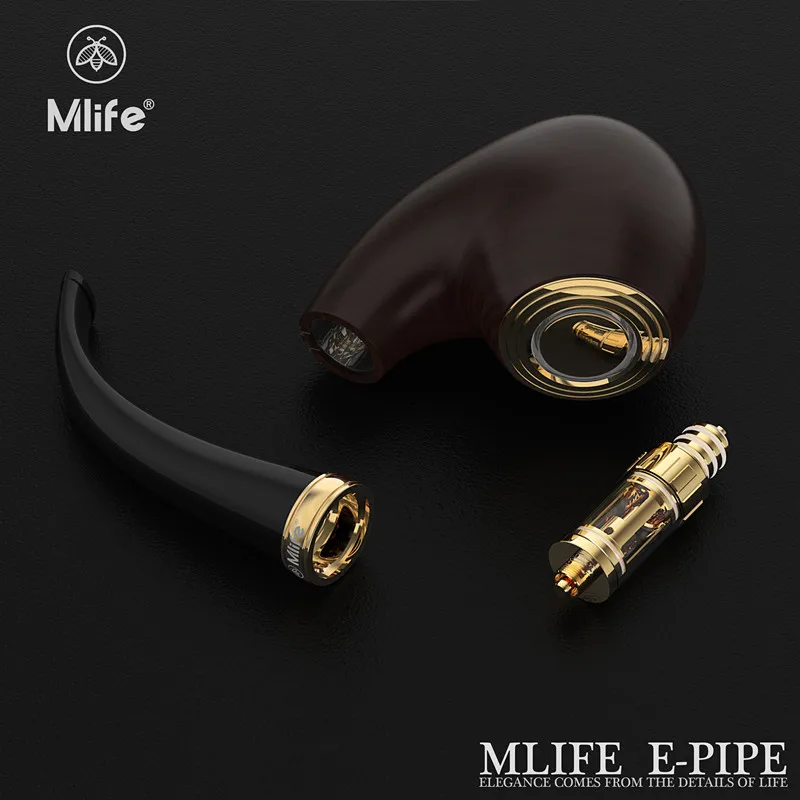 Mlife E-PIPE P3 kit 1400mah Battery Mod 2.35ML Atomizer Big Vaporizer Vapor pen Mods city