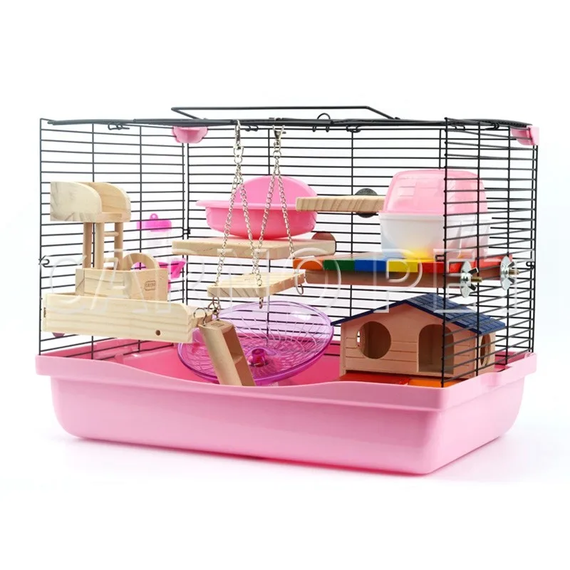 2017 Carno Small Animal Cage Hamster Cage Pet Mesh Wire Cage For