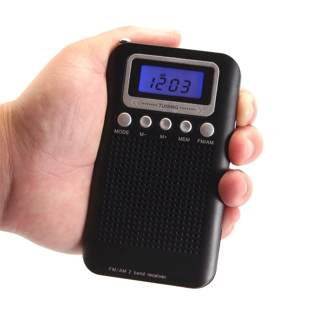 Auto Scan Fm Receiver Pocket Radio Digital Radio In Portable Radio