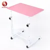 2018 Computer Table Adjustable Portable Laptop Desk Rotate Laptop Bed Table Can be Lifted Standing Desk 60*40CM