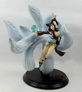 League Of Legends Lol Nine Tailed Ahri Pvc Figure Doll Manufacturer In Shenzhen China Buy Lol Nine Tailed Ahri Figure Doll Lol Figure Lol Product On Alibaba Com