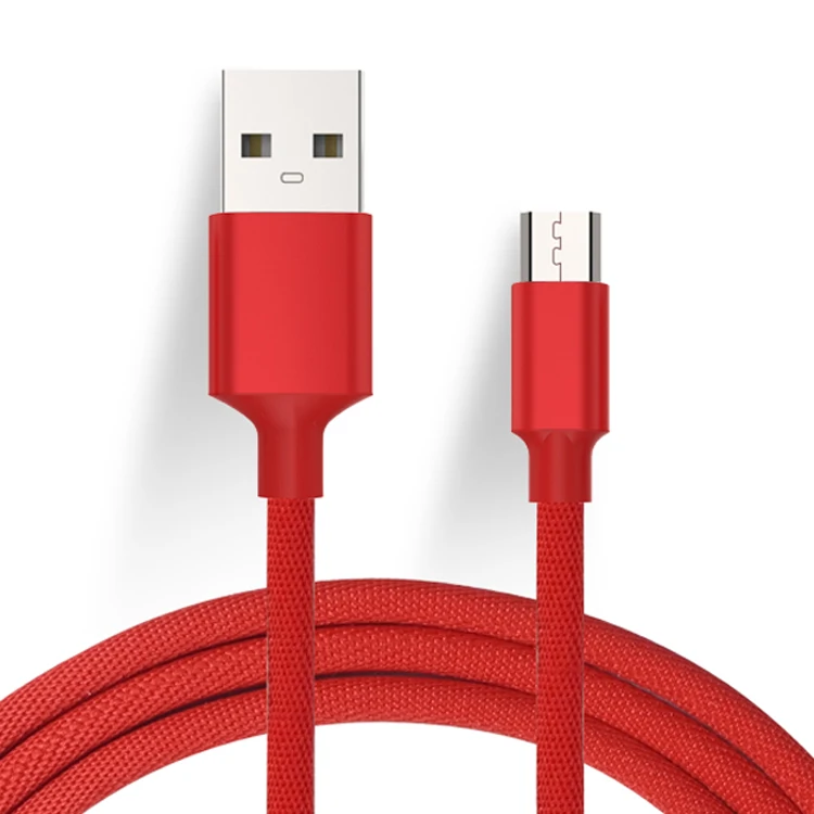 

2019 fast mobile phone charging data micro usb cable for samsung charger cable, Black;red;blue;customized