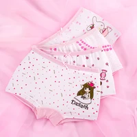 

Factory Price Cute Cartoon Spandex Cotton Young Children Boxer Briefs Kids Underwear For Girls