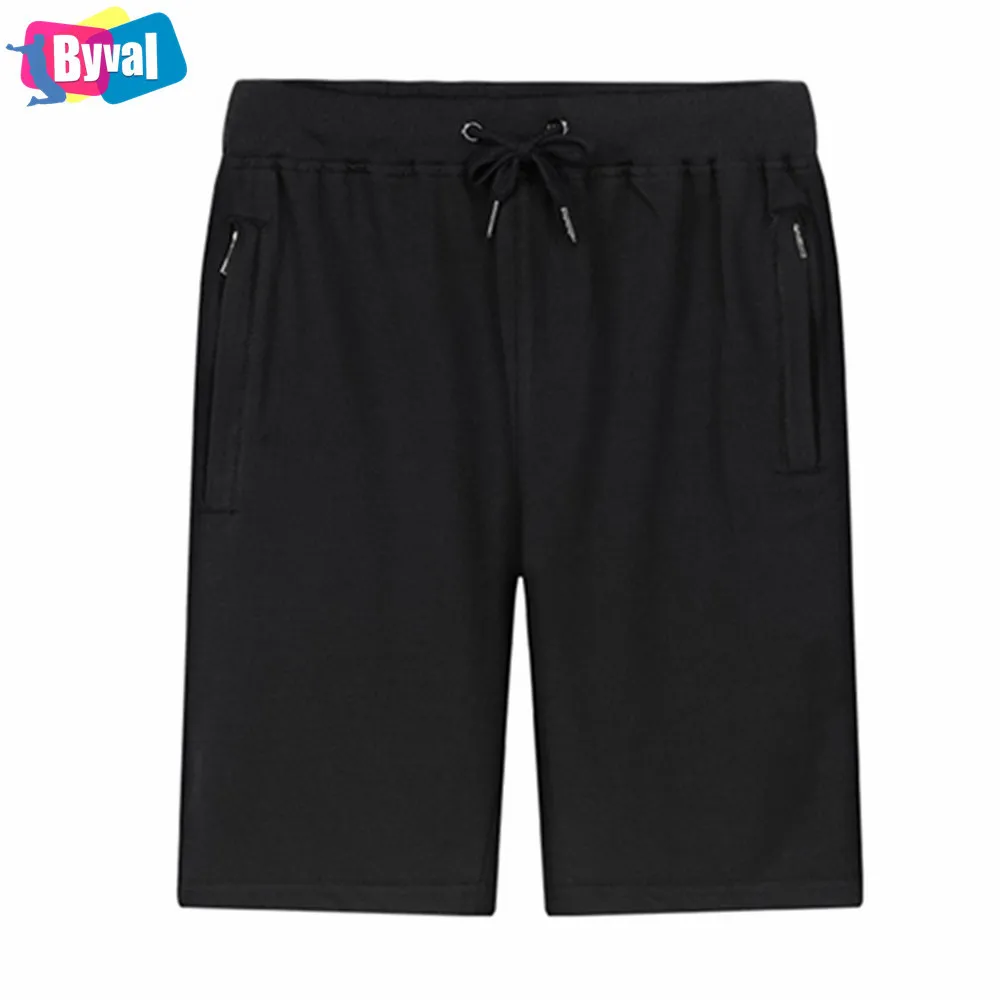 
Byval High Quality Men Cotton Fleece Sports Fit Short Sleeve Pants 