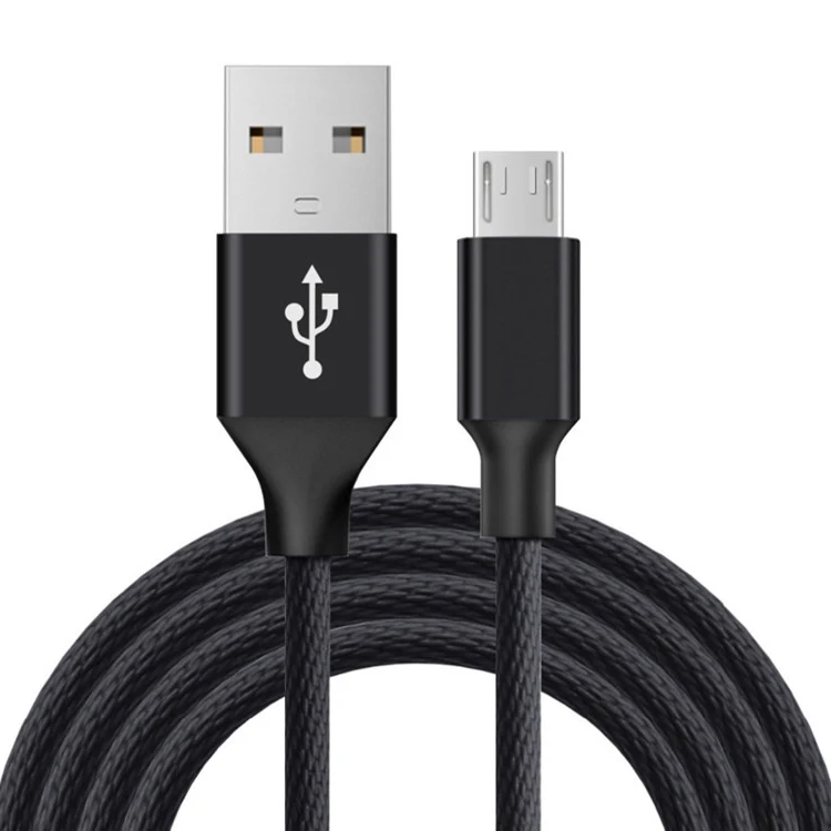 

Durable braided 28awg/1P+ 24awg/2C usb multi charge cable micro usb charger android charging cable