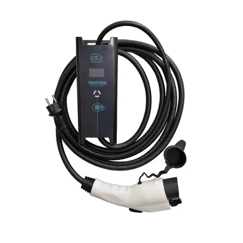 
16A evse J1772 Plug to 2 pin eu schuko plug charging cable mode 2 