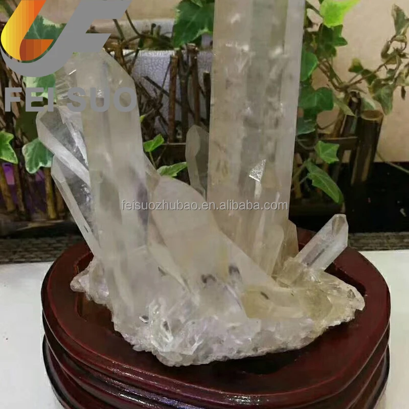 Nice natural large crystal cluster clear quartz grape cluster for home decoration