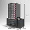 China suppliers supermarket equipment customized high-end acrylic e cigarette display stand