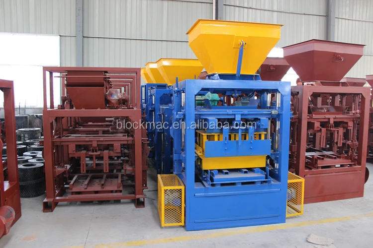 Semi Automatic Type Qt424 Prices Of Block Moulding Machine In Ghana