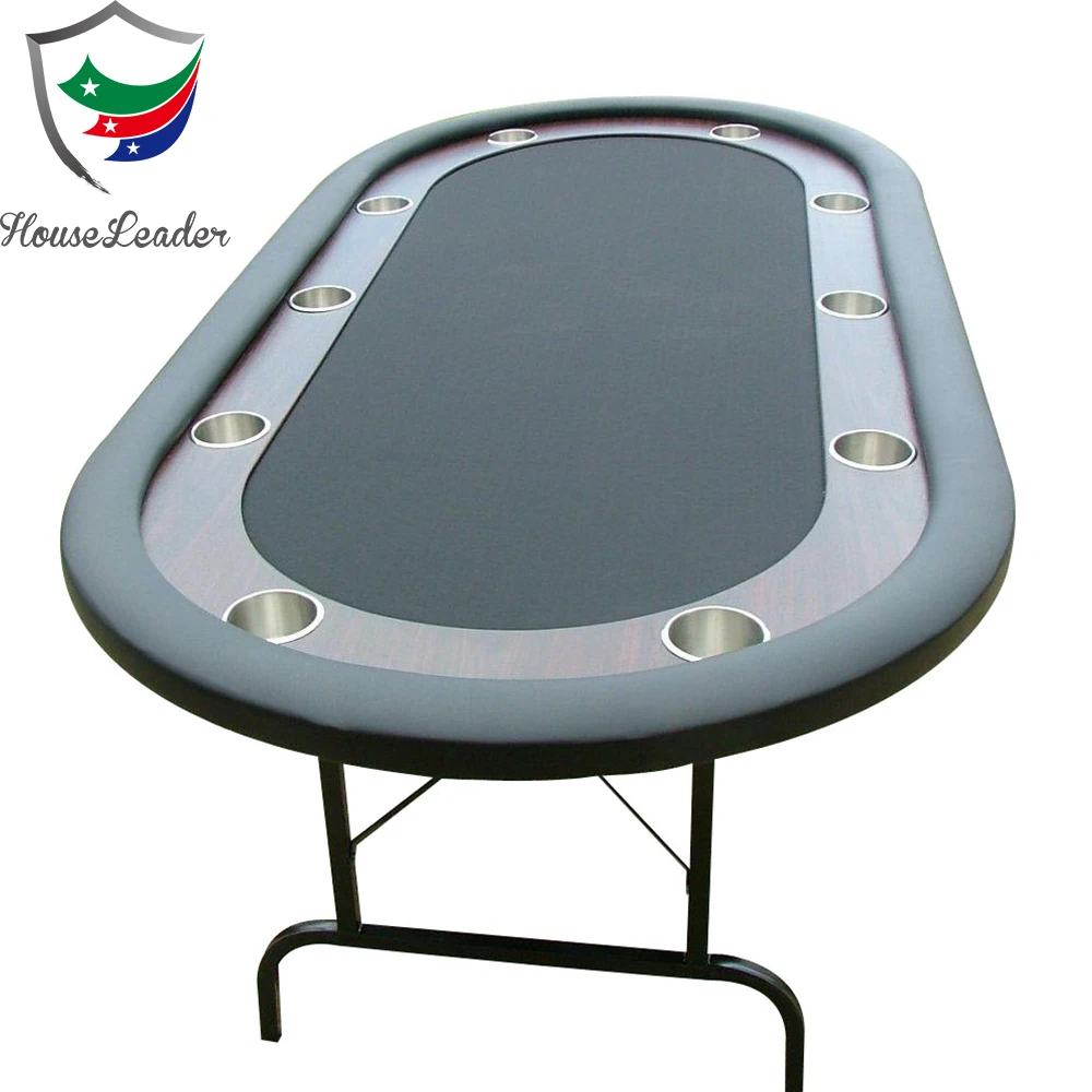 
84 inch 10 seat Custom Oval Used Antique Wooden Big Casino Gambling Game Poker Table 
