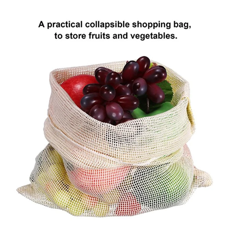 large mesh produce bags