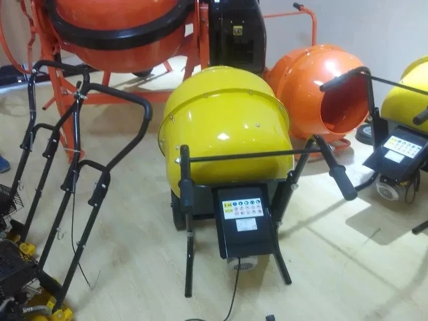 Electric engine widely used cement mortar mixer home and abroad small concrete mixer