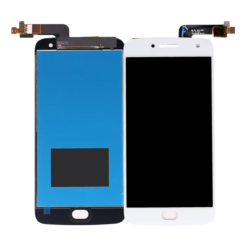 

For Motorola for Moto G5 Plus Display Lcd Touch Screen Digitizer Assembly XT1670 XT1684 XT1685 XT1687, Black white gold