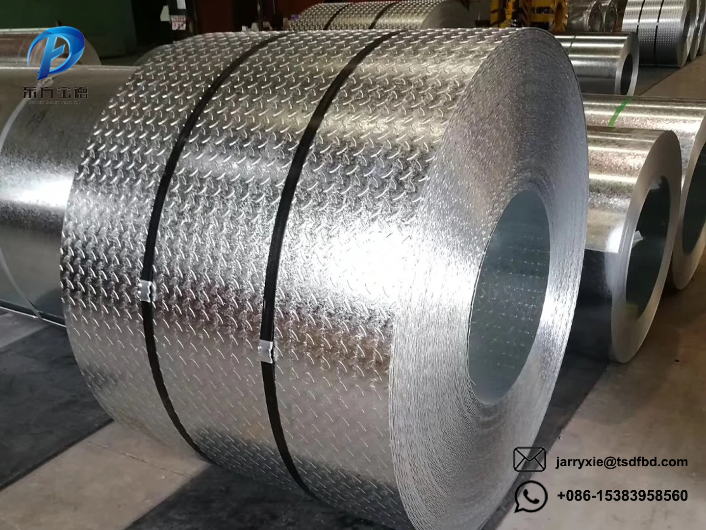 A36 Checkered Steel Coil St52 Mild Steel Checkered Plate Hot Rolled