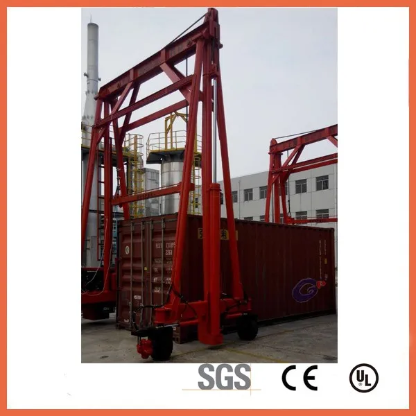 Port Lifting Container Cranes 40t Rubber Tyre Gantry Cranes Straddle Carrier Products From 5802