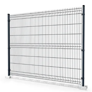 2019 hot sale decorative wire mesh 3d fence panel