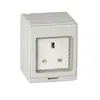 Wall Mounted Waterproof Socket Outlet with Double control