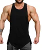 Muscle Strong Tops Mens Gym Print Weightlifting Tank Tops Bodybuilding