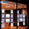 New Advertising Suspend Acrylic A3 A4 Led Real Estate Agent Window Display