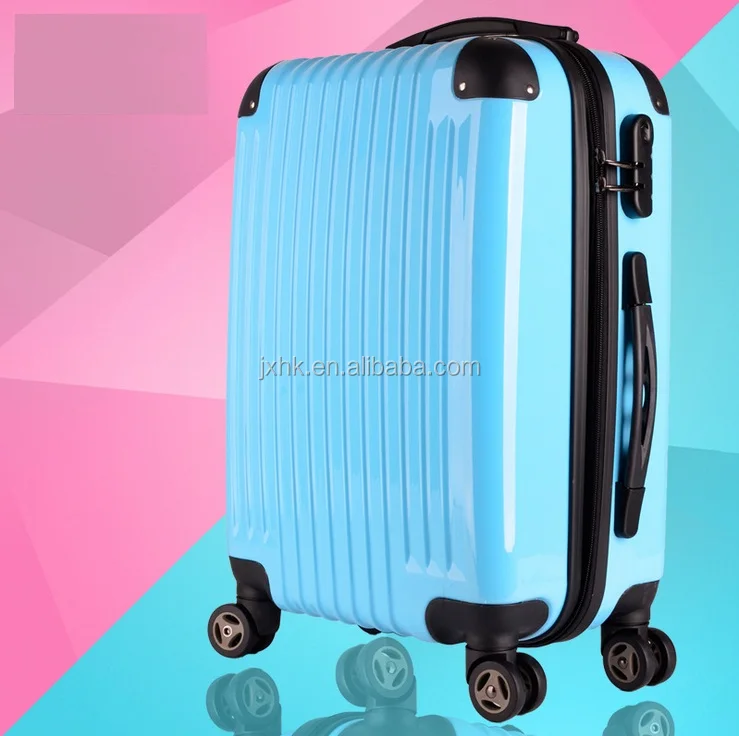 
fashionable hard trolley luggage airport urban luggage abs pc suitcase travel bags 
