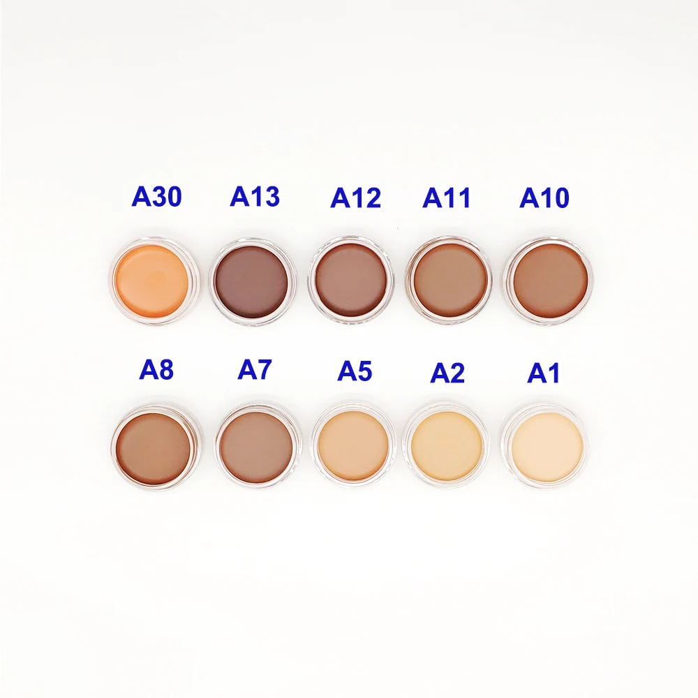 

Wholesale private label fashion cosmetic tools natural single makeup private label face cream concealer, 10 colors