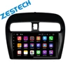 Android 9.0 car radio for Mitsubishi mirage auto multimedia player with wifi bluetooth gps navigation system