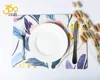 Non-slip heat protection Table Mats Washable Placemats Eco-friendly Colorful Placemats Heat-resistant Dining Placemats