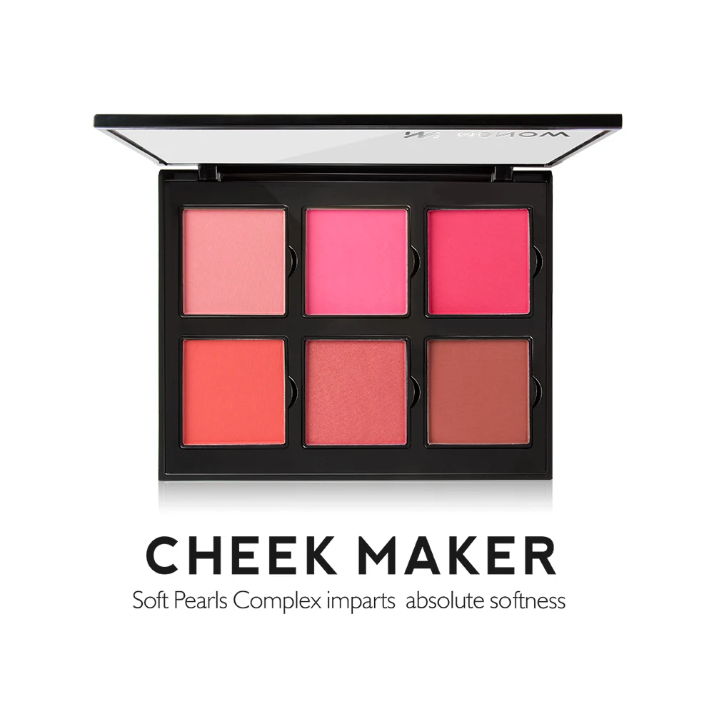 

Menow Cosmetics Cheek Makeup Soft Blush Palette