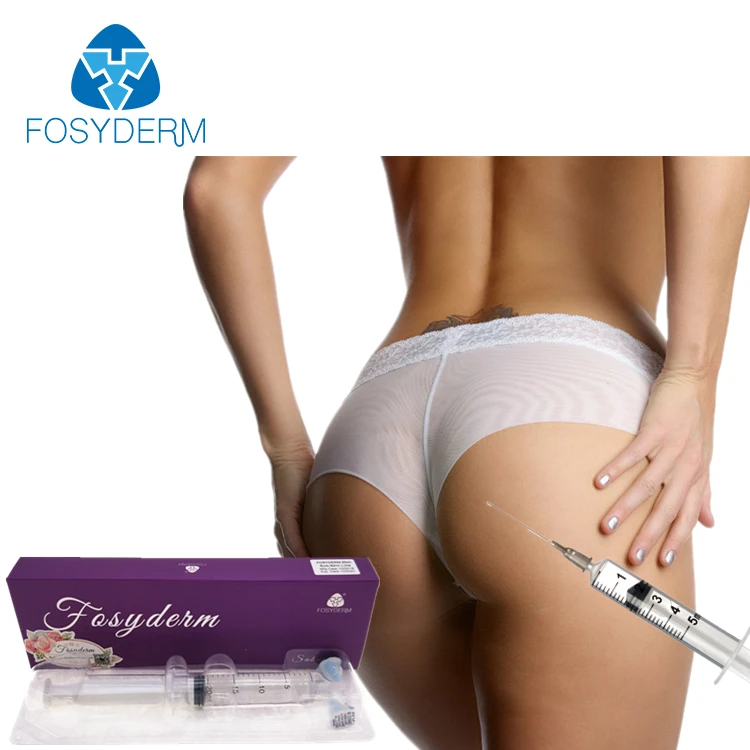 

Fosyderm Cross Linked Hyaluronic Acid Dermal Filler Breast And Buttock Injection For 20ML Subskin, Transparent