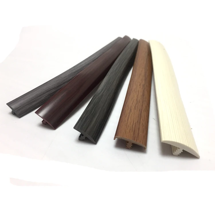 Pvc Plastic T Profile Molding Edge Strips Edging Trims - Buy Plastic ...