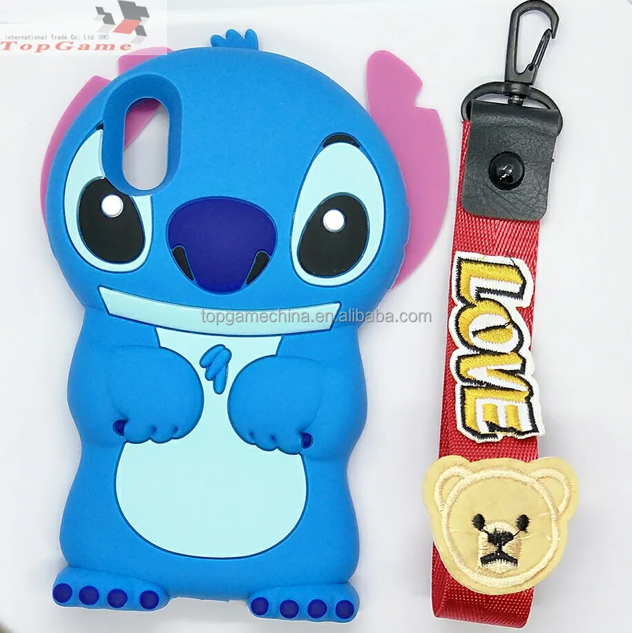 

3D Stitch Soft silicone Case for iphone X, Back Cover Case For iPhone X