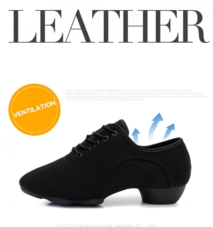 Jazz Dance Neutral Dance Shoes Oxford Cloth Soft Bottom High Quality Jazz Dance Shoes