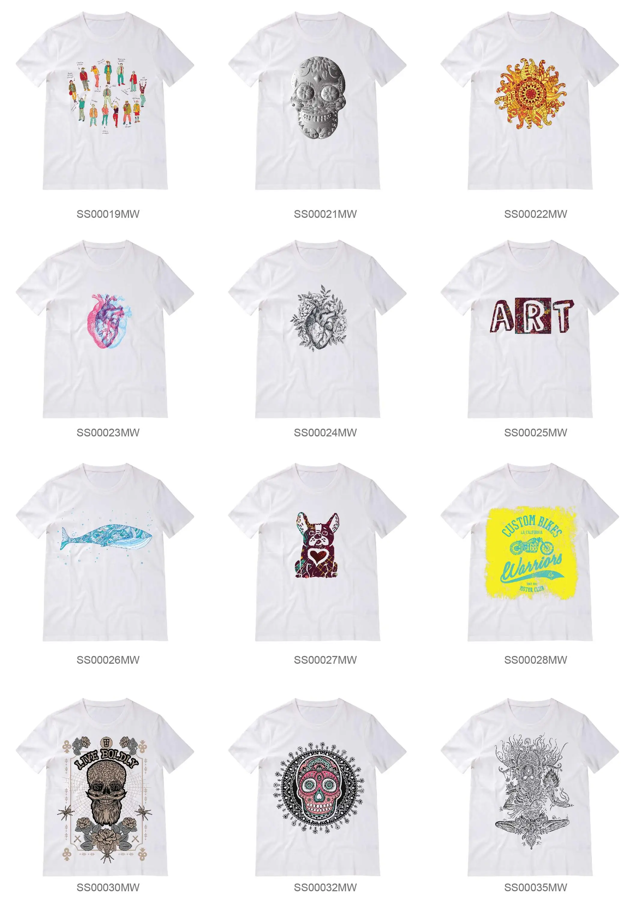 1 day 1 cat print men's t shirt New arrival Black Grey White