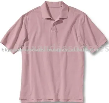 knitted cotton polo shirt