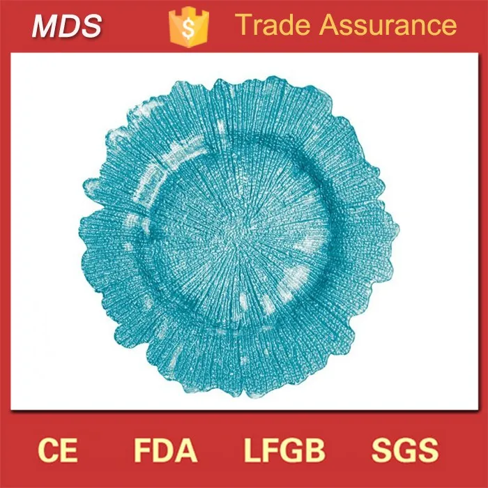 Wedding Decorative Flower Glass Underplates For Table Decorating Buy Underplates For Table