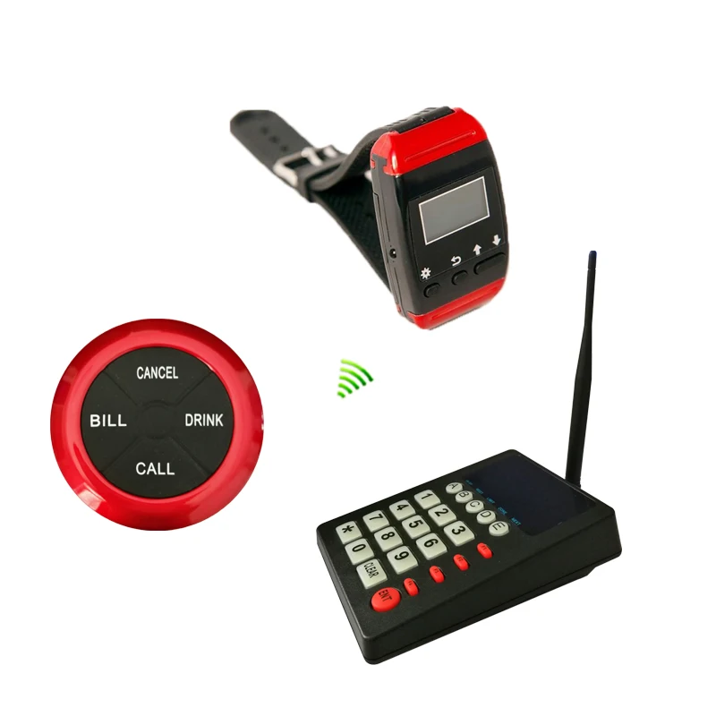 

Ycall Kitchen Customer Call Button Pager Service Wireless Waiter Calling System