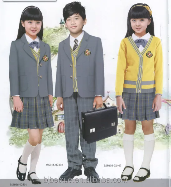 School Uniforms Blazer And Vest,Grey Knitting Tank Tops School Uniforms