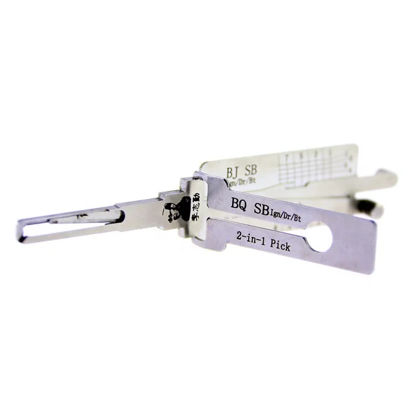 
Original Lishi BQSB 2 in 1 auto Car Door Lock Picks Decoder Unlock Tool 