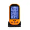 Meat Thermometer with Instant Read, LCD Screen and Timer Mode for Smoker Kitchen Oven BBQ