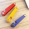 2016 Hot selling good quality zinc alloy aluminum keys organization mobile phone holder key chains with opener factory