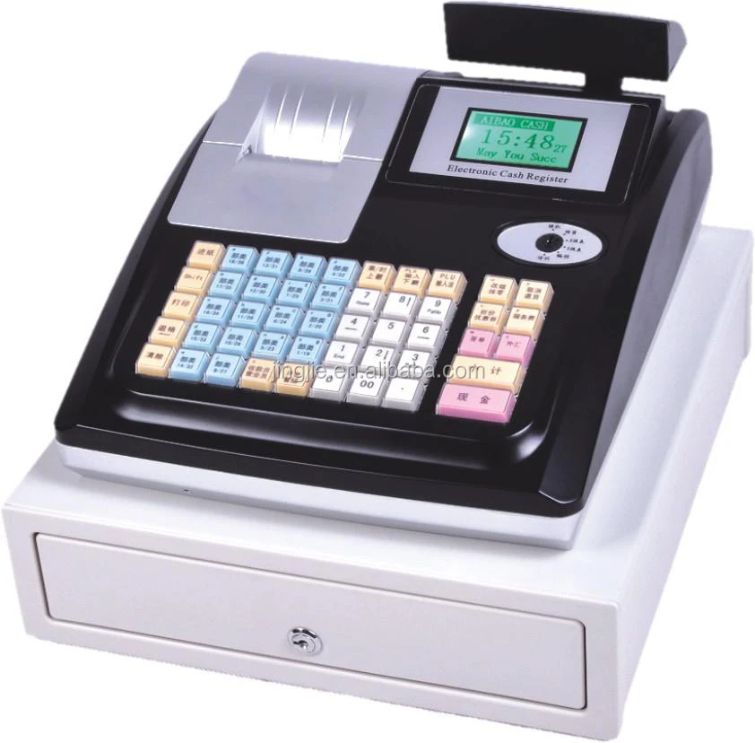 used cash register with scanner