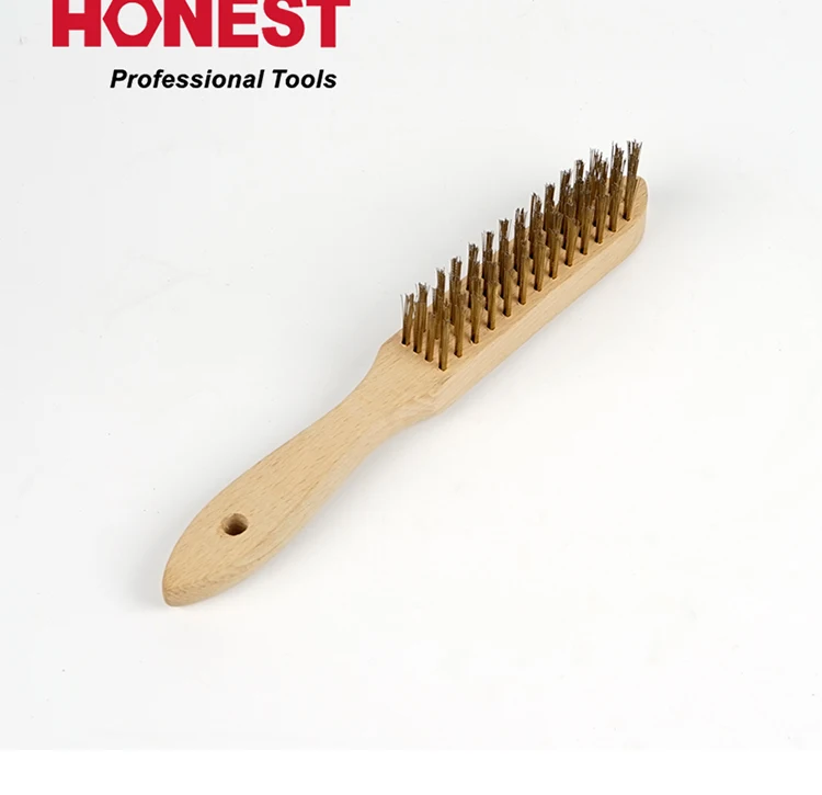 Wooden Handle Soft Steel Brass Coated Wire Brush Buy Small Wire Brush,Brass Wire Brushes