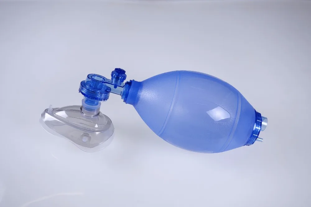 
Ambulance 100% medical grade silicone manual resuscitator 